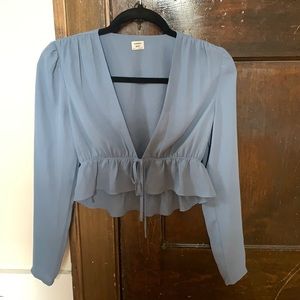Tie-Front Blouse